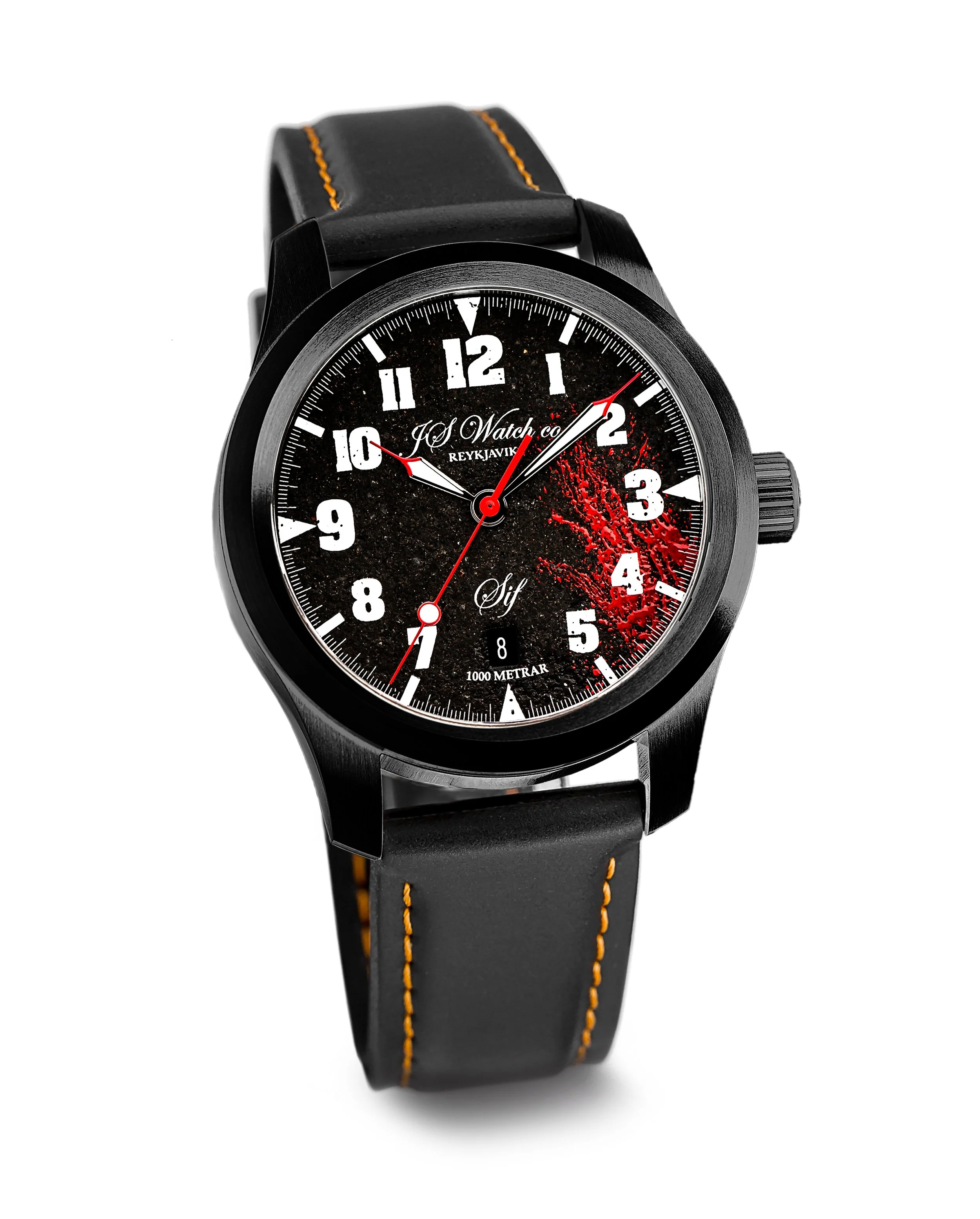 JS Watch Company Reykjavik — Sif NART Volcano - Black case